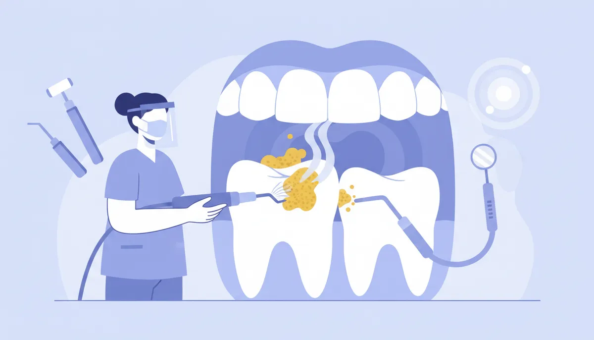 routine dental cleaning