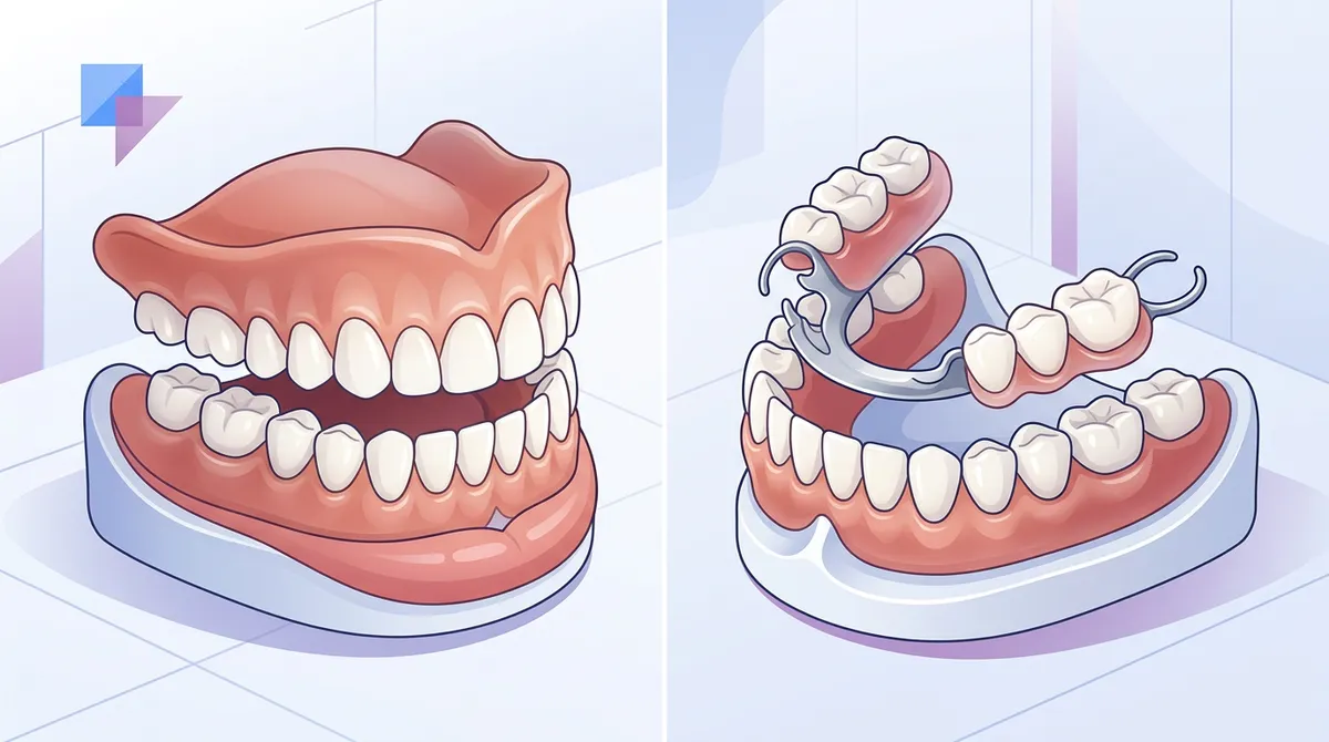 full and partial dentures