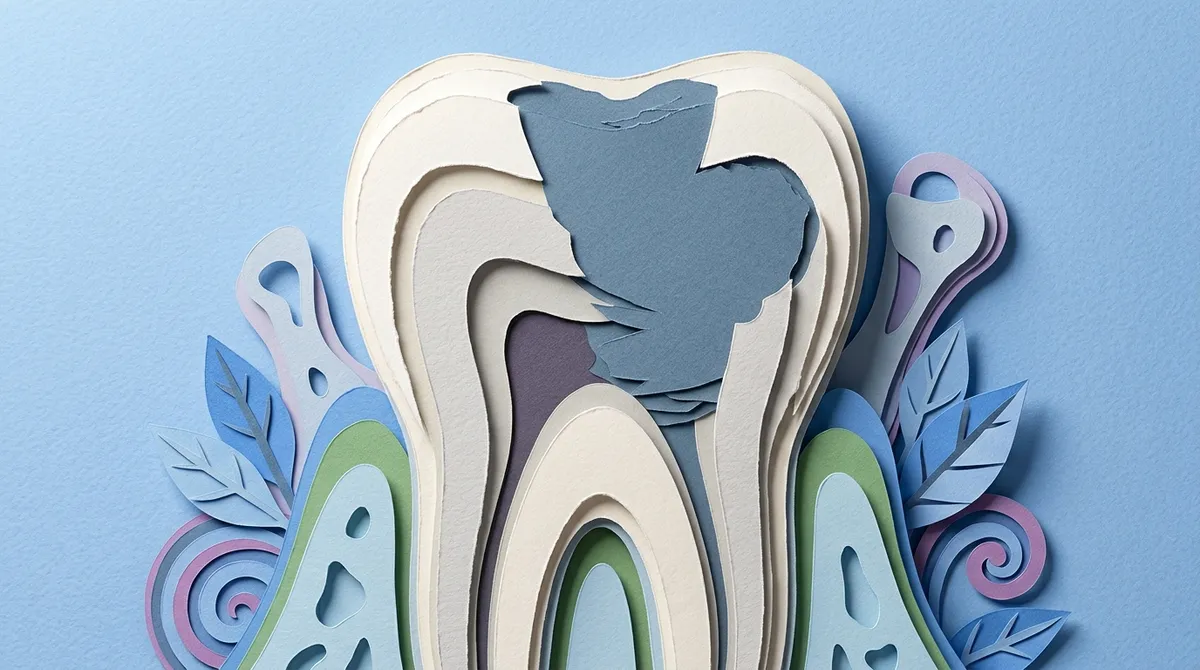 crown after large filling