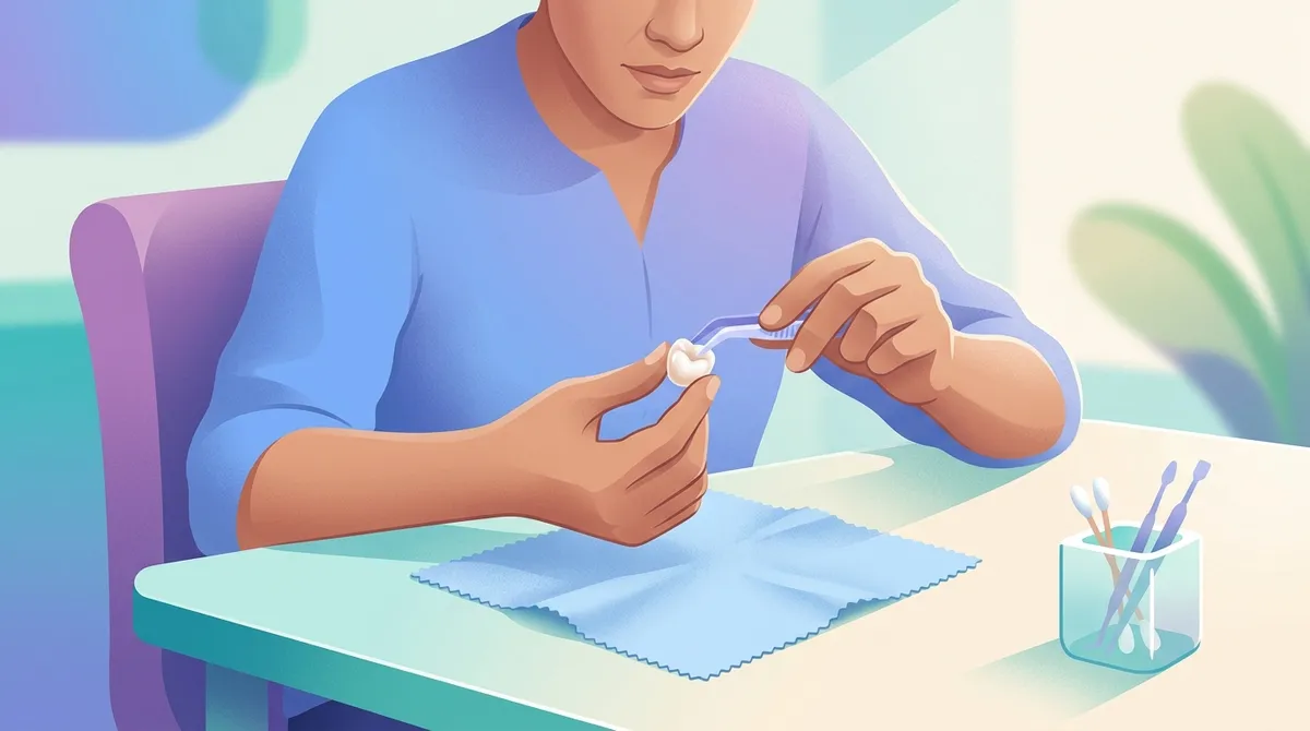 can i glue my crown back on