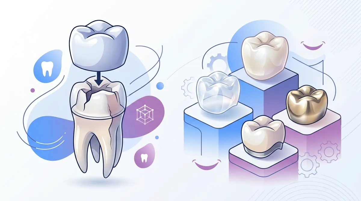 Best dental crown materials for durability and appearance