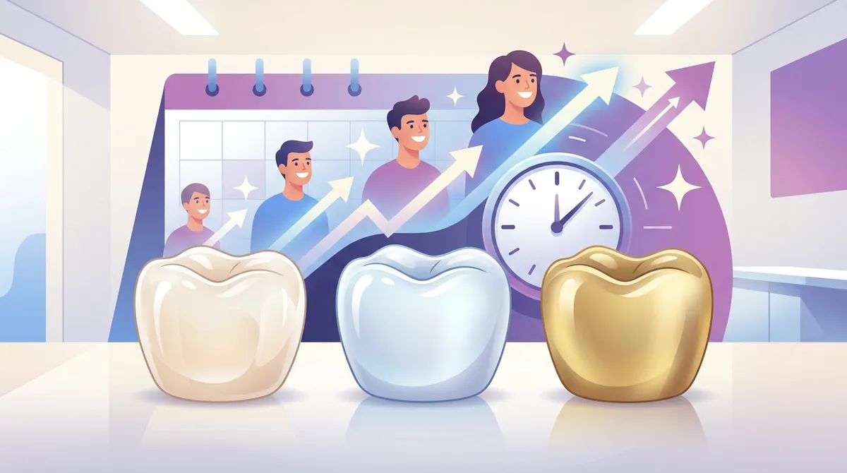 Best dental crown materials for durability and appearance