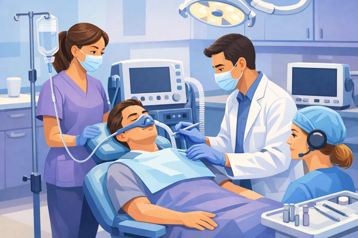 Dentist near me with sedation options