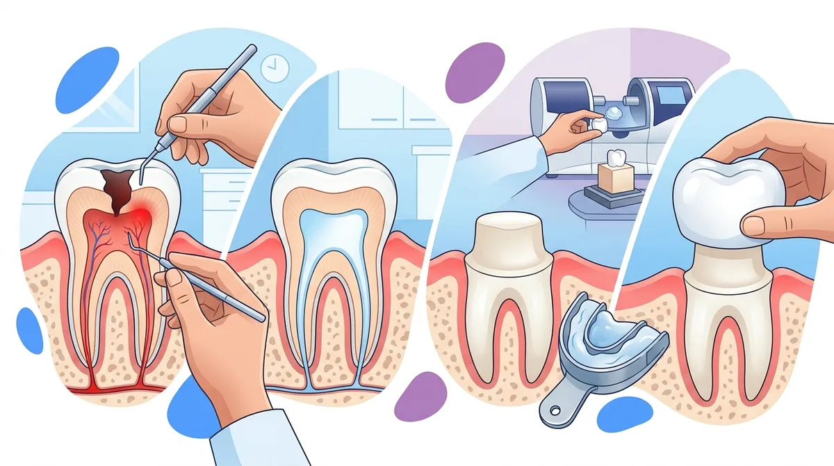 dental crowns and root canals