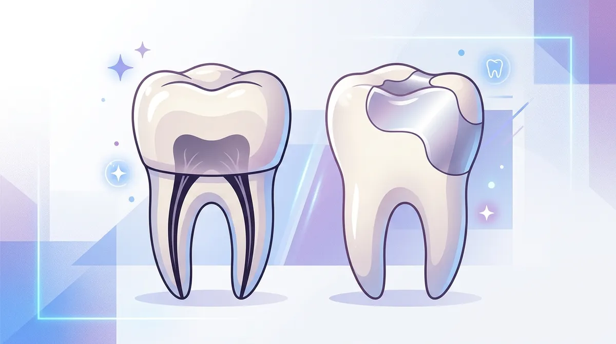 crown after root canal vs filling