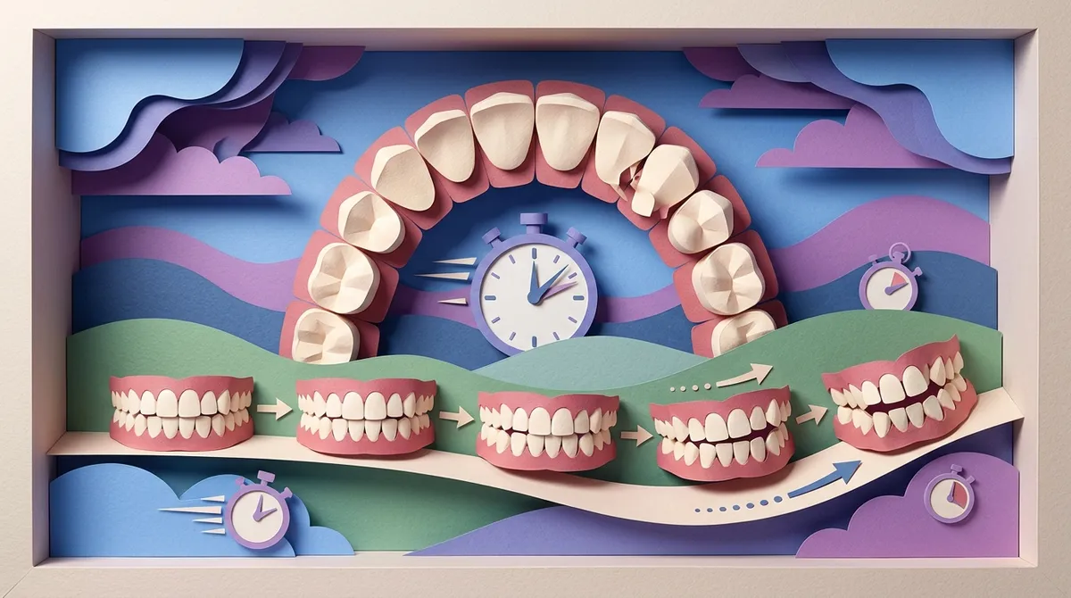 broken retainer teeth relapse