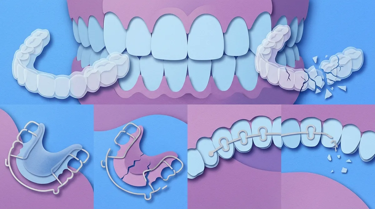 broken retainer teeth relapse