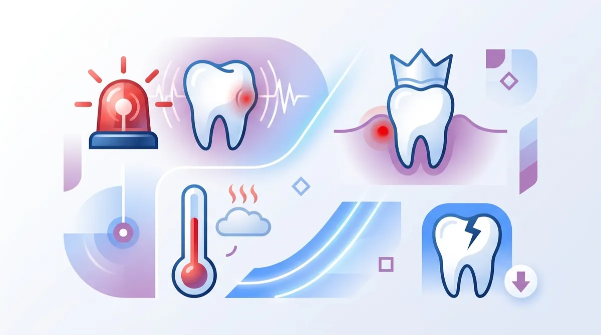 tooth hurts under crown