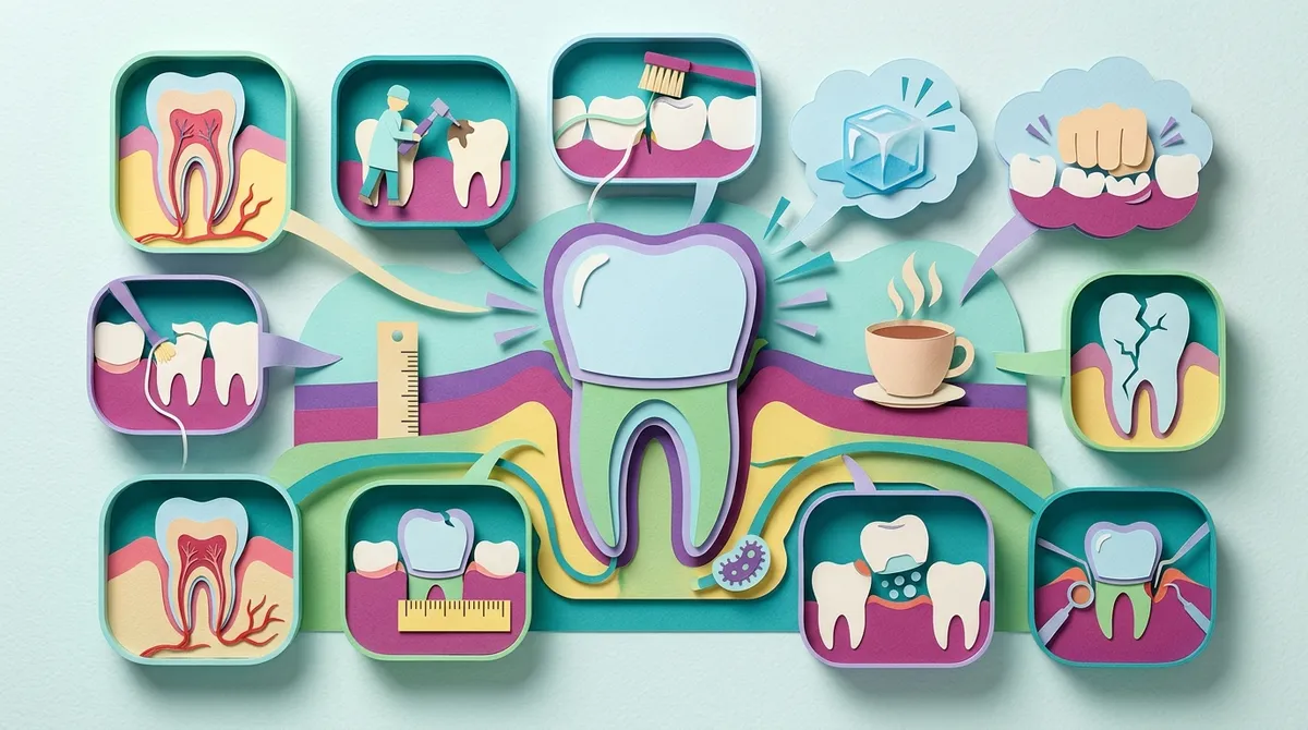tooth sensitive under crown