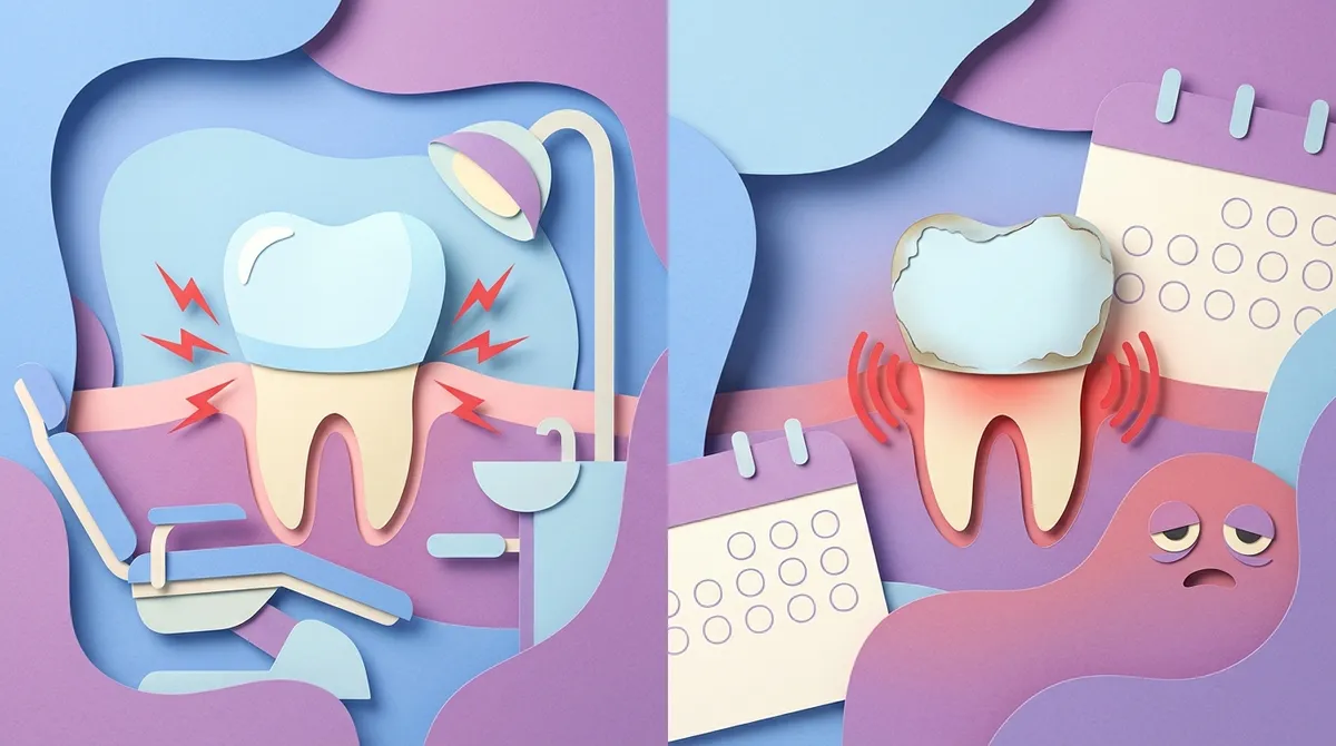 tooth sensitive under crown