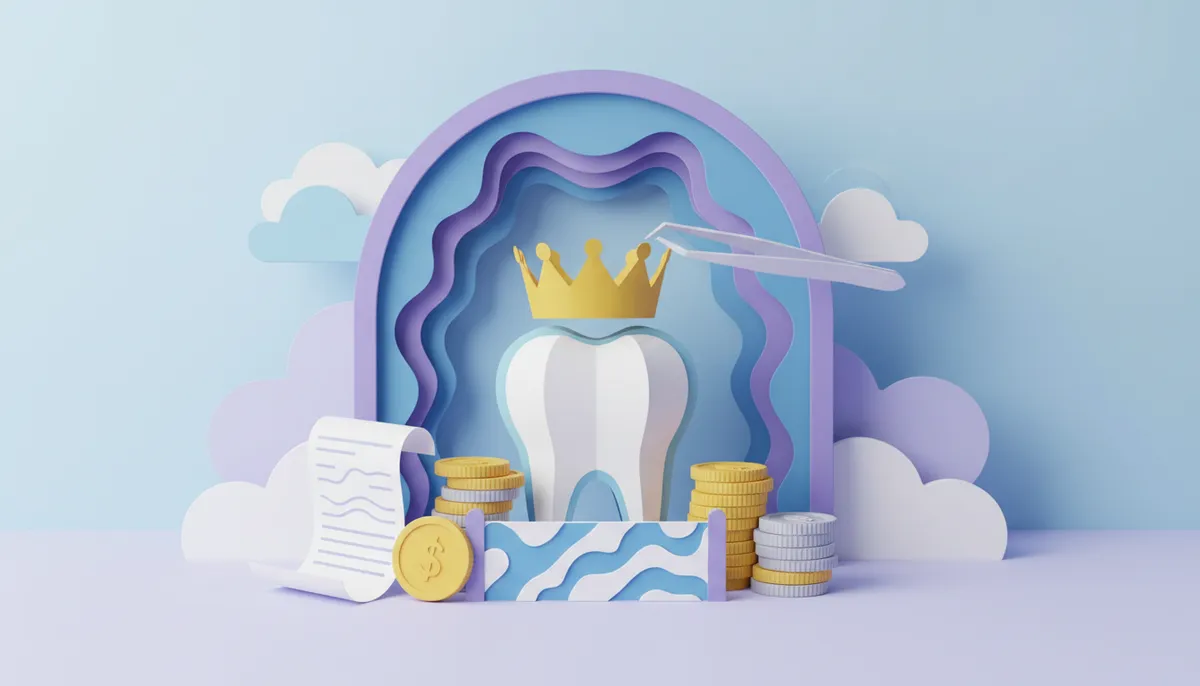 cost to replace a dental crown