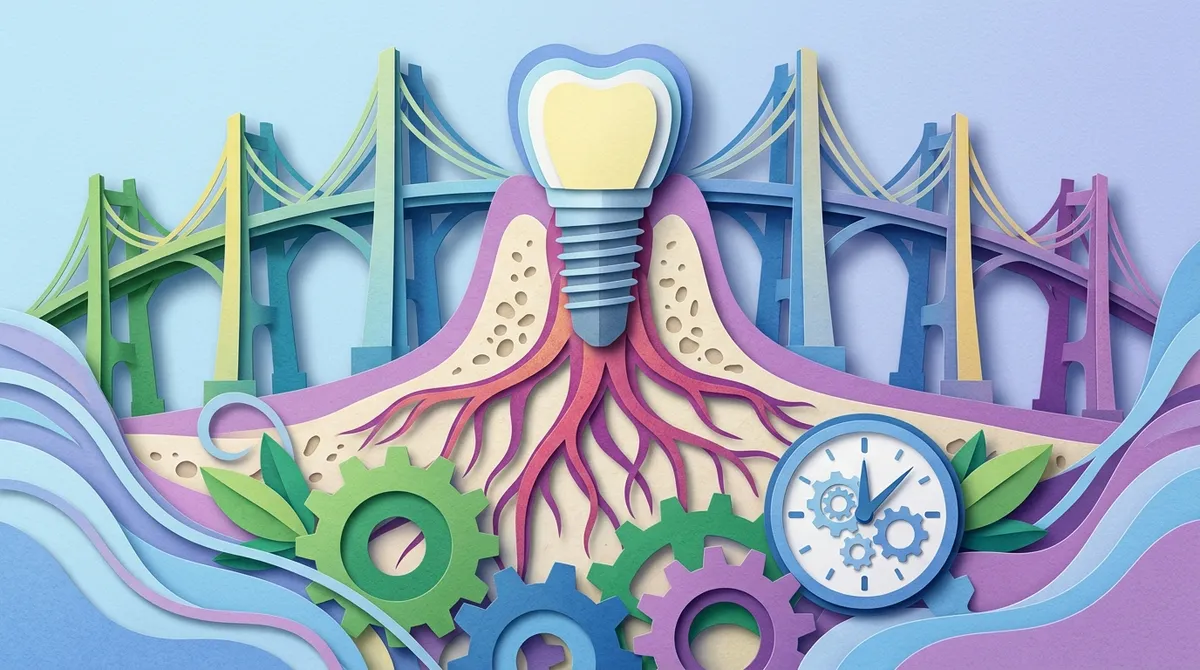 What is the 3 2 rule for dental implants?