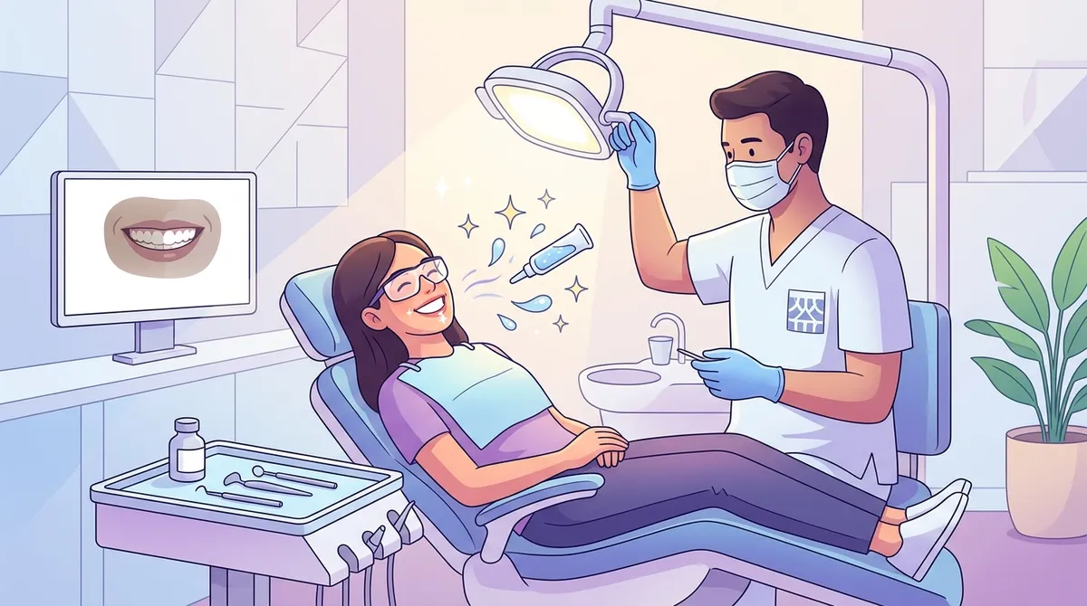 professional teeth whitening