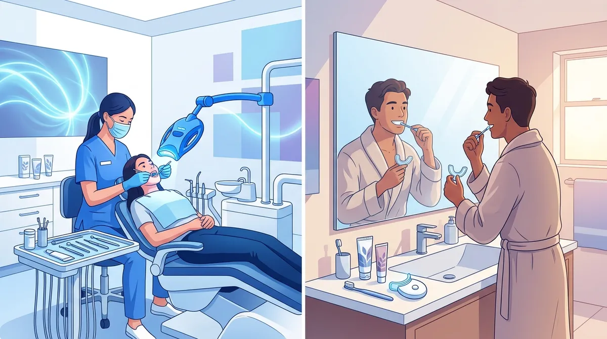 professional teeth whitening