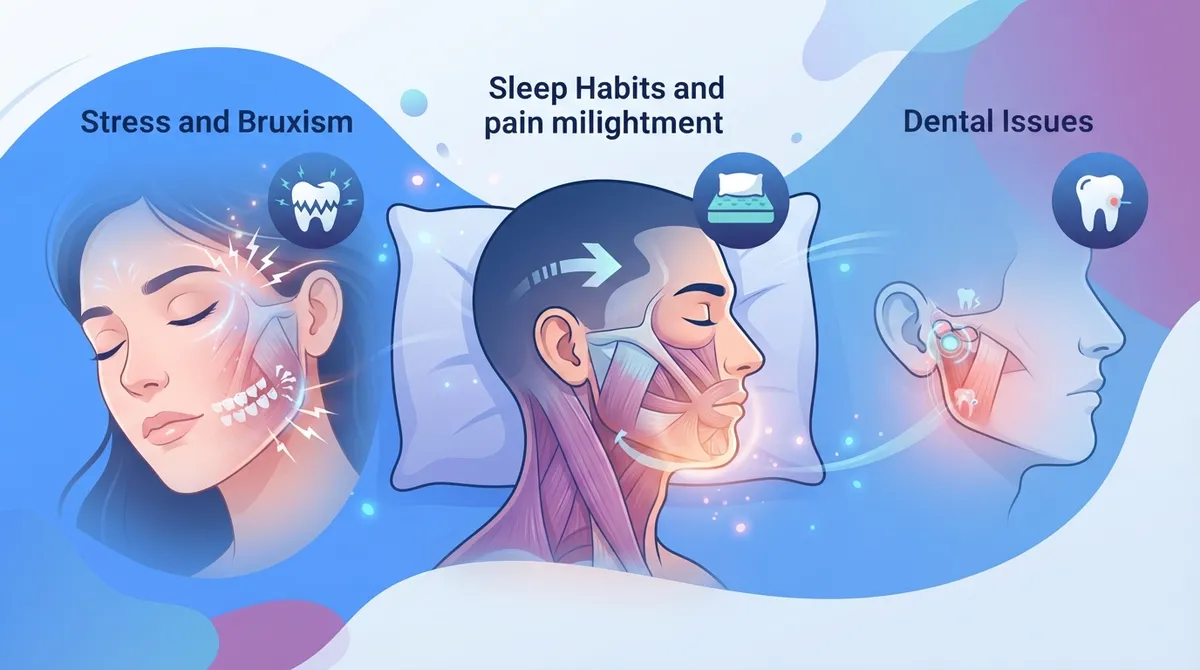 Why do I wake up with jaw pain or tightness?