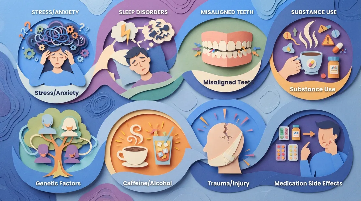 What causes bruxism?