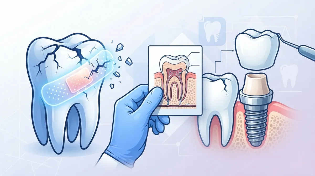 Are there permanent fixes for severely damaged teeth from grinding?