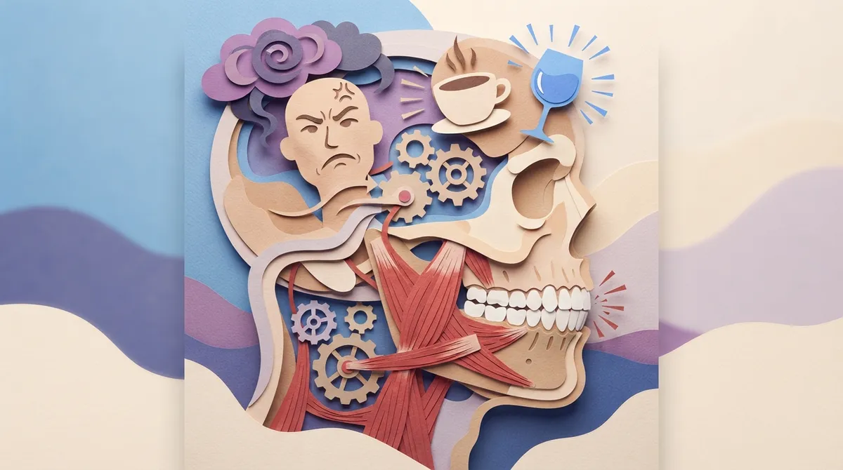 Does caffeine or alcohol make teeth grinding worse?