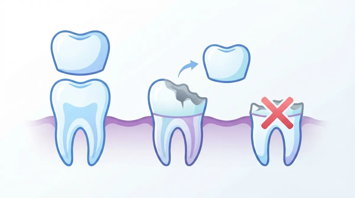 how much tooth do you need for a crown