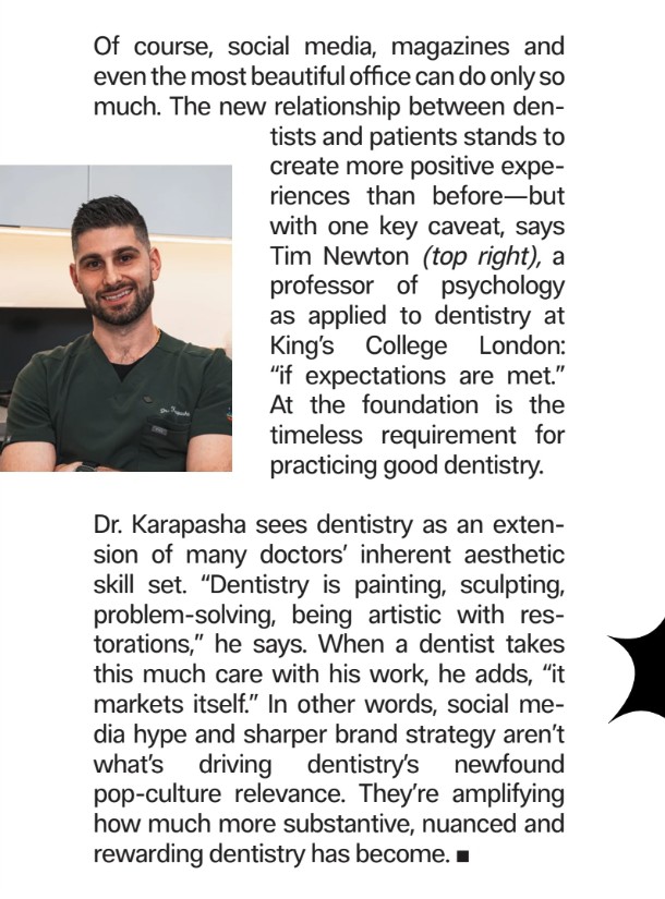 Dr. Chris Karapasha featured in Incisal Edge Summer 2026