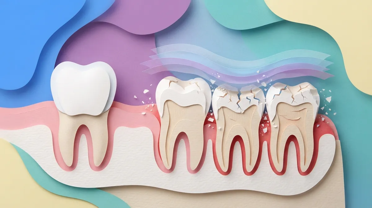 Can teeth grinding cause cracked teeth or enamel loss?