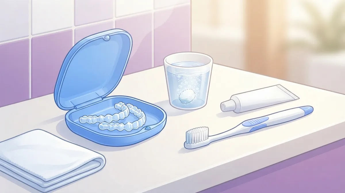 invisalign cleaning