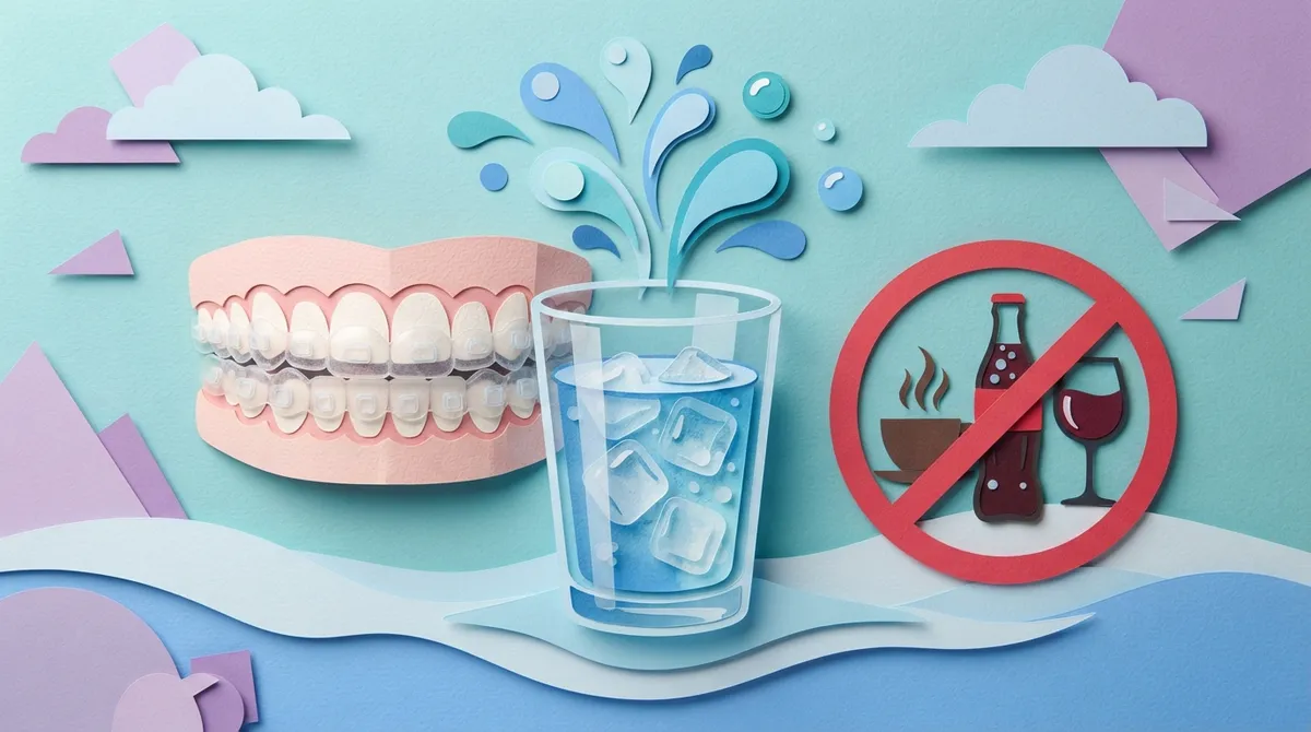 can you drink with invisalign