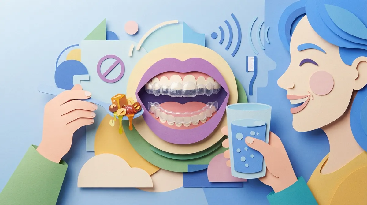 can you eat with invisalign in