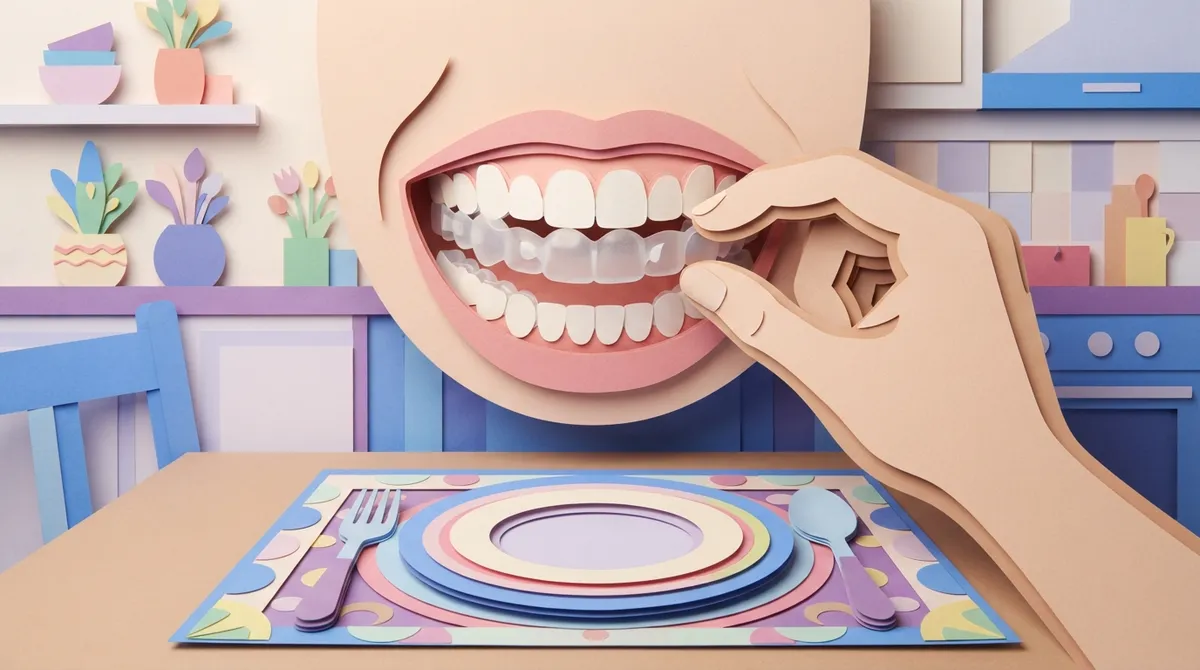 can you eat with invisalign in